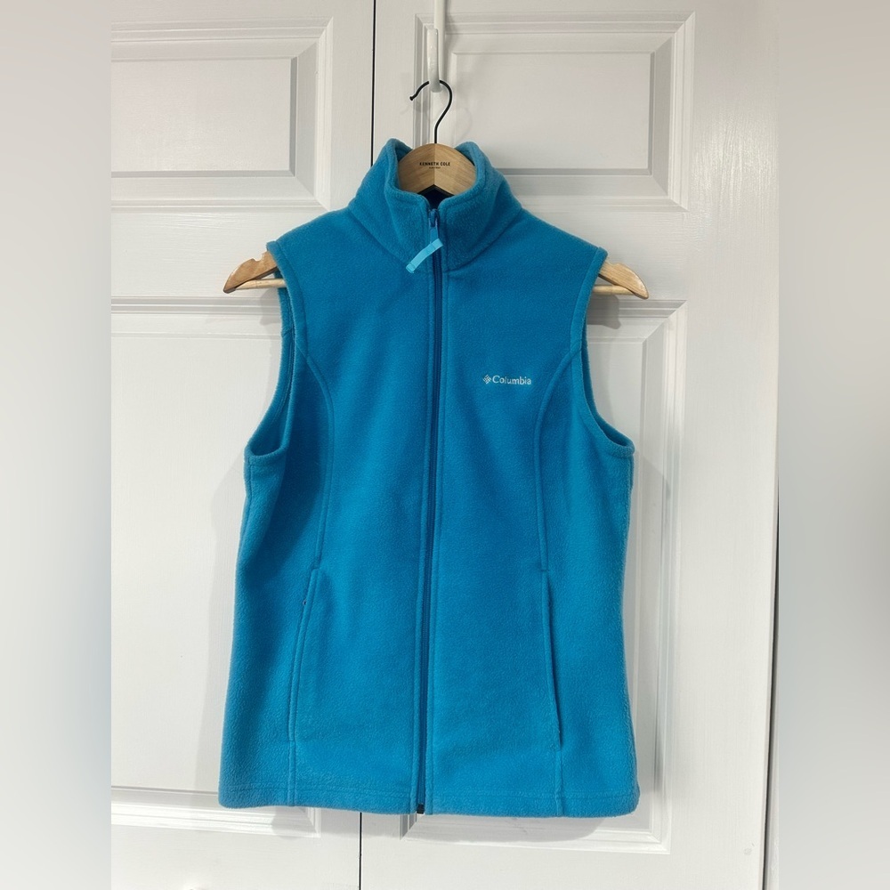 Columbia Bright Teal Fleece Vest